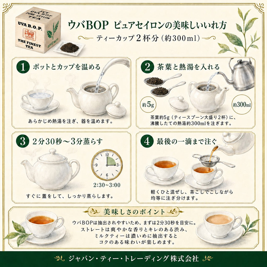 ウバ | ピュアセイロンティー | （木箱入り）